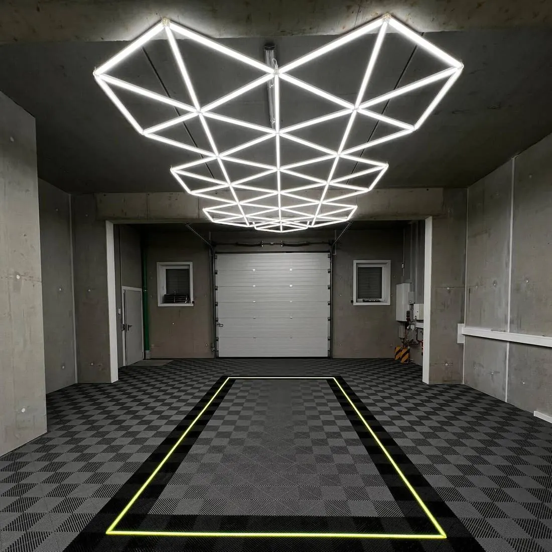 LED-Deckeninstallation – Sonderanfertigung