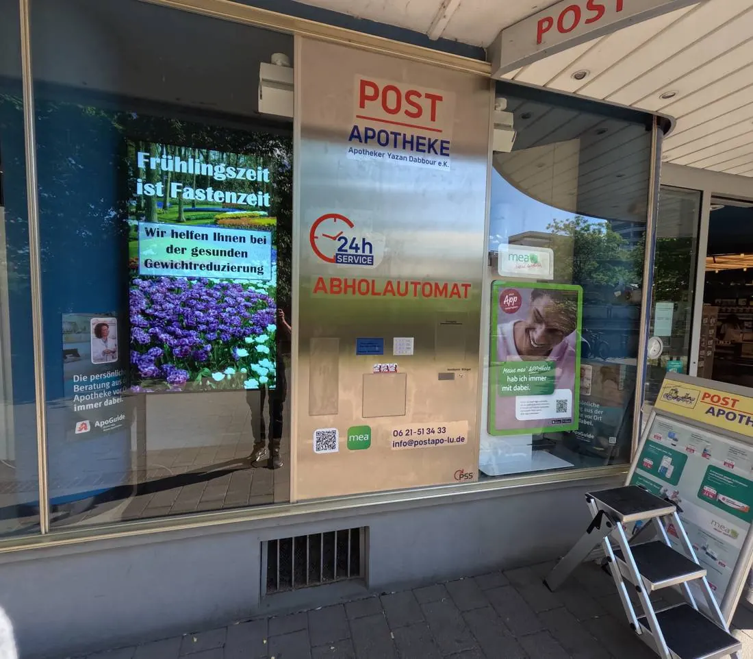 Post Apotheke – Folienbeschriftung